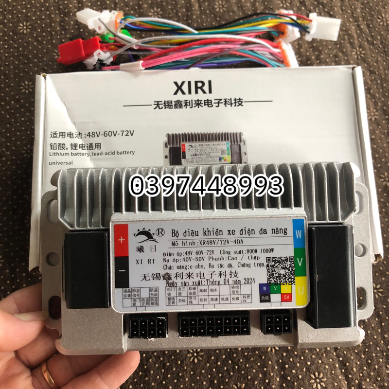 Ic đúc 800w-1000w xe điện 48/60v vỏ trắng hàng loại 1