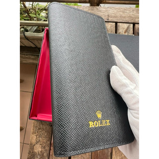 Ví cầm tay Rolex da thật Fullbox