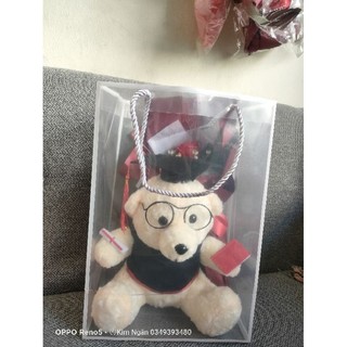 Gấu tốt nghiệp 30_40cm