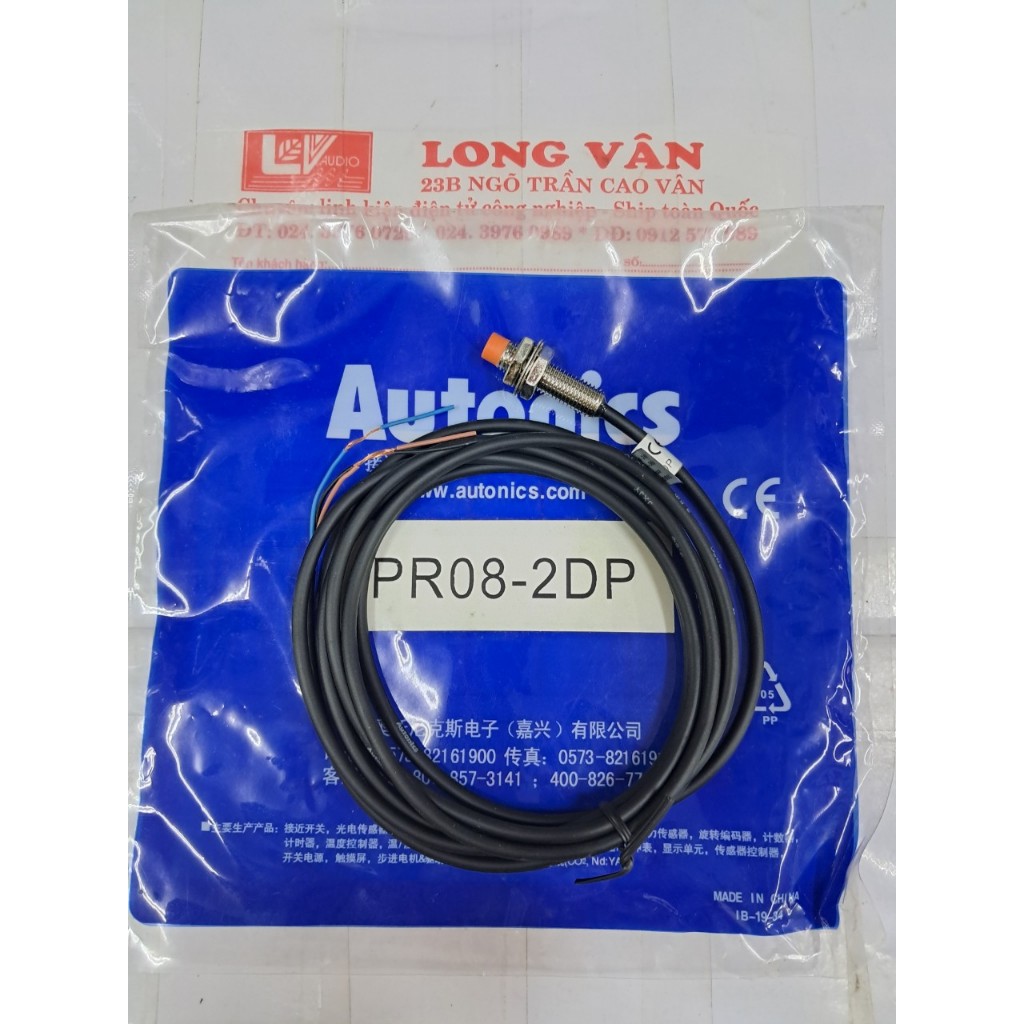 Cảm biến tiệm cận PR08-2DP 12-24VDC  (PNP-NO)