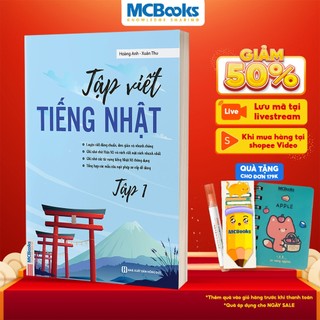 Sách - Tập viết tiếng Nhật tập 1