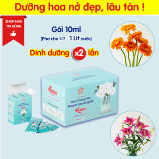 [FREESHIP] (50 gói) Dưỡng Hoa Tươi Lâu Hana - Giúp cắm hoa nở đẹp, giữ hoa lâu tàn
