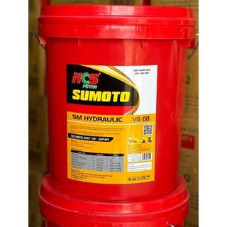 Dầu nhớt thủy lực sumoto sm hydraulic vg68 xô 18l