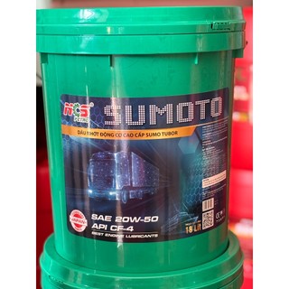Dầu nhớt động cơ máy dầu cao cấp turbo sumoto 20w50 api cf-4 xô 18l