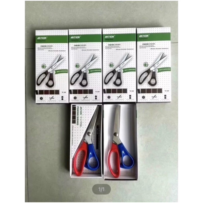 10 Cây Kéo răng cưa cắt may vải công nghiệp TC-230 AKTION