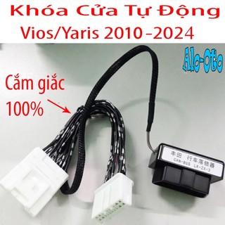 Bộ lock cửa tự động, chốt cửa tự động cho xe Vios/Yaris 2014-2024 cắm giắc 100%.Hàng chuẩn lasixi bảo hành 1 năm