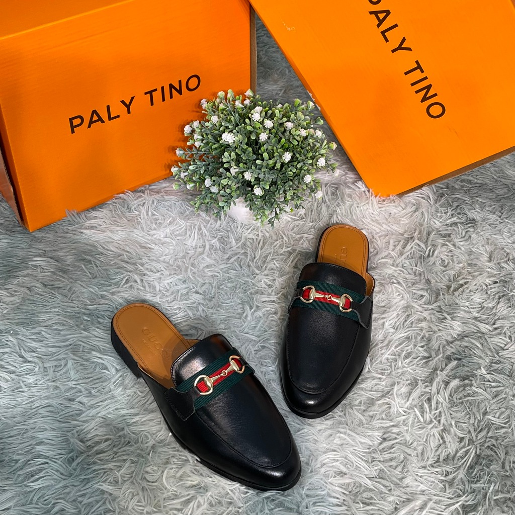 [LUXURY]  Giày Sục nam Da trơn kiểu dáng công sở -  Giày Hè Nam Xích Trơn Cao Cấp _ Da bò cao cấp _ TINO PALY  Mã G113 | BigBuy360 - bigbuy360.vn