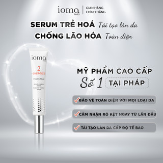 Tinh chất serum trẻ hoá giúp tái tạo bảo vệ làn da toàn diện IOMA PARIS Vitality Shot 30ml