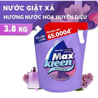 Nước giặt xả maxkleen túi 3.8kg