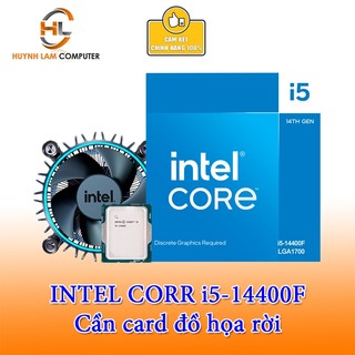 Cpu intel core i5 14400f | socket 1700 - new box chính hãng