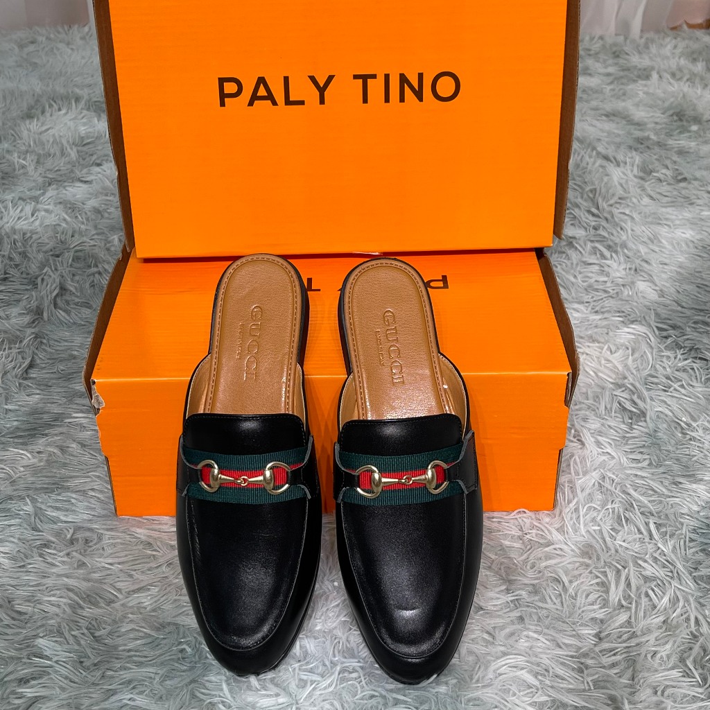 Giày sục nam Da trơn - Loại Giày Hè Nam Xích Trơn Cao Cấp ( Da bò - Có hộp) thương hiệu PALY TINO Mã G113 | BigBuy360 - bigbuy360.vn