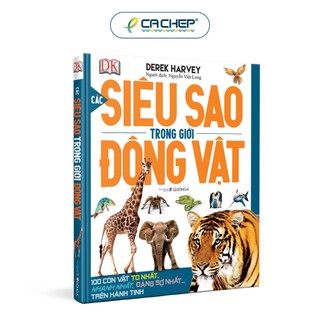 Sách - các siêu sao trong giới động vật - bìa cứng - đông a