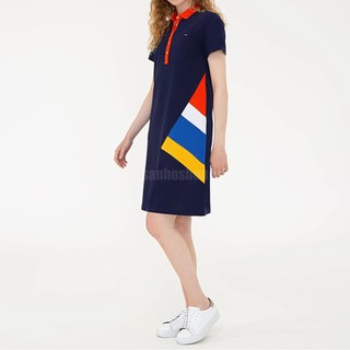 ĐẦM T0MMY NAVY BLUE COLORBLOCK