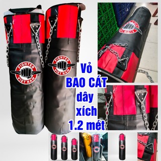 Vỏ bao cát fighter cao cấp dây xích 0.8 mét - 1.0 mét -1.2 mét | boxing, kickboxing, muay thái, võ cổ truyền, mma