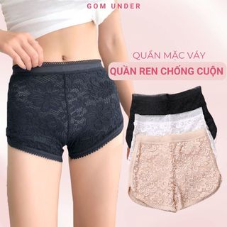 Quần lót nữ phối ren chất liệu cotton cao cấp, co giãn 4 chiều, chống cuộn GOM UNDER -SA-019