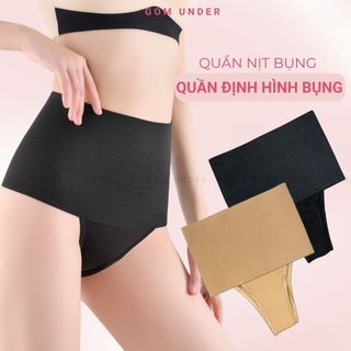 Quần gen nịt bụng mặc váy tạo eo thon gọn chất liệu thun cao cấp co giãn tốt GOM UNDER - SA-036