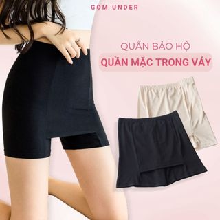 Quần bảo hộ nữ mặc váy thiết kế hai lớp co giãn thời trang cho nữ GOM UNDER - SA-MV11