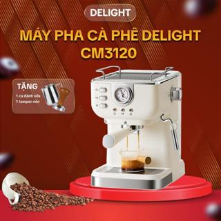Máy pha cà phê Espresso tự động Delight CM3120 Cho Gia Đình Văn Phòng Công Sở - Máy Làm Cà Phê Capuchino Latte Mocha