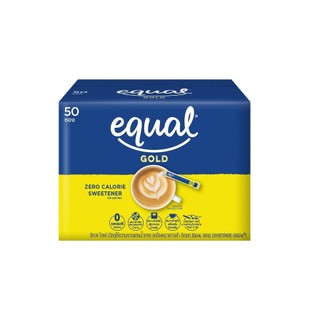Đường ăn kiêng EQUAL GOLD hộp 40g (50 gói 0.8g)