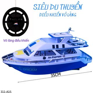 (Luxury Yacht)Siêu Du Thuyền điều khiển từ xa chơi dưới nước