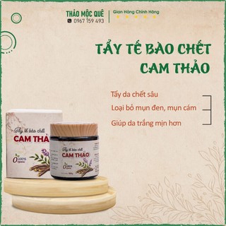  Tẩy tế bào chết da mặt cam thảo từ Thiên Nhiên