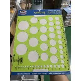 Thước vẽ kỹ thuật, Thước tròn, Circle Template Ruler (C-2004)
