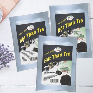 Tinh bột than tre 10gr nguyên chất dùng tạo màu đen thực phẩm