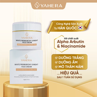 Kem dưỡng trắng da mặt cao cấp ngày và đêm YAHERA 20ml