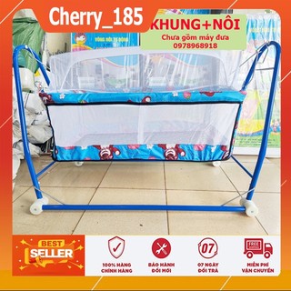Nôi cho bé ( sản phẩm có khung +nôi+ màn chưa có máy đưa về bạn đưa tay)