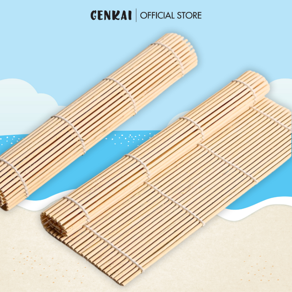 [QUÀ TẶNG KHÔNG BÁN] Mành Tre Cuộn Kimbap GENKAI Cao Cấp
