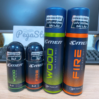 Xịt khử mùi nam Xmen Sịt khử mùi nước hoa nam X men chai xịt khử mùi xịt thơm body 140ml / lăn khử mùi Xmen