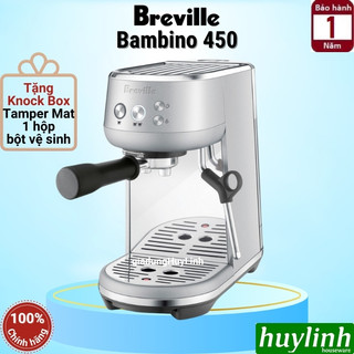 Máy pha cà phê Breville Bambino 450 - thương hiệu Úc - Hàng chính hãng Breville Việt Nam