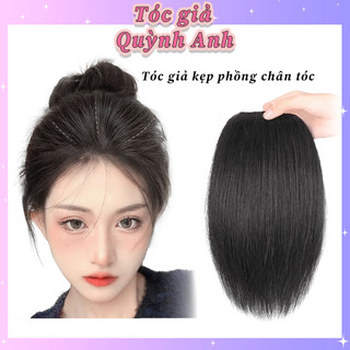 Tóc giả nữ kẹp phồng chân tóc 15cm tăng độ dày tóc, phồng tóc qadp3 q