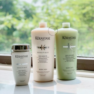 Dầu gội hỗ trợ mọc tóc và ngăn ngừa rụng Kerastase Densifique Bain Densite, Dầu gội cho da đầu dầu Bain Divalent