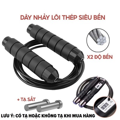 Dây Nhảy Thể Lực Đếm Số Tập Thể Dục Thể Thao Giảm Cân Cao Cấp Nhiều Màu - Chính Hãng Dododios