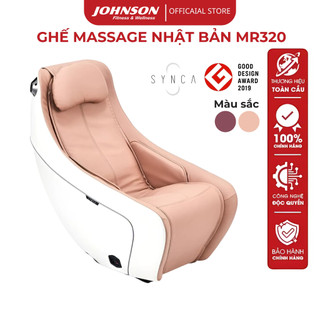 Ghế Massage Nhật Bản SYNCA CirC MR320  khung SL track giúp giảm đau nhức mệt mỏi thiết kế nhỏ gọn phù hợp mọi không gian