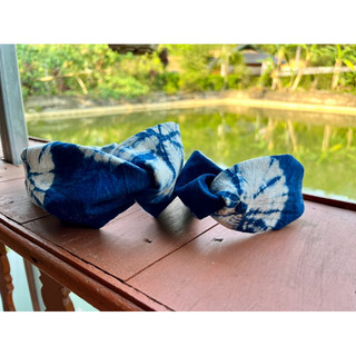 Headband vải nhuộm và may thủ công, băng đô trán headband handmade