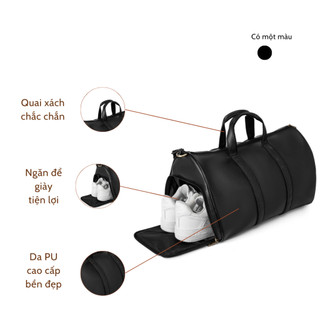Túi xách du lịch cao cấp Mic6s ( có ngăn giày riêng ) Da Bag