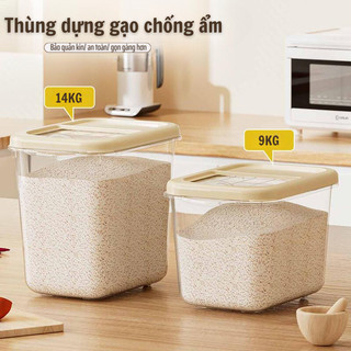 Thùng Đựng Gạo Grand Haven Đựng Được Nhiều Dung Tích Lớn Tiết Kiệm Không Gian Di Chuyển Linh Hoạt Nắp Đậy Kín Chắc Chắn