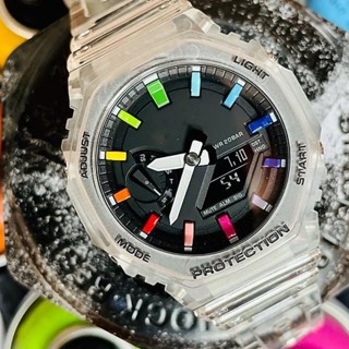 Đồng hồ nam GA-2100SKE-7A ,Đồng hồ Thể Thao Chống nước 20Bar Chống Shock Chống Xước Autolight , Đa chức năng