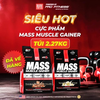 Mass tăng cân Muscle Gainer Elite Labs USA - Profitness Store - Sữa mass tăng cân tăng cơ cho người tập gym (Nhiều size)
