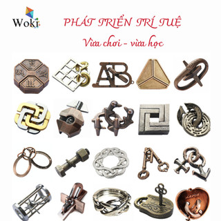 Hanayama Cast Puzzle, khóa ma thuật - Trò chơi trí tuệ cổ điển, giáo dục - Phát triển IQ