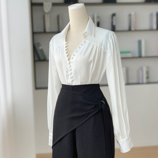 Áo lụa nữ Jisoo - design by GILAN