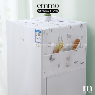 Tấm phủ tủ lạnh, tấm lót tủ lạnh có túi đựng emmo – refhat