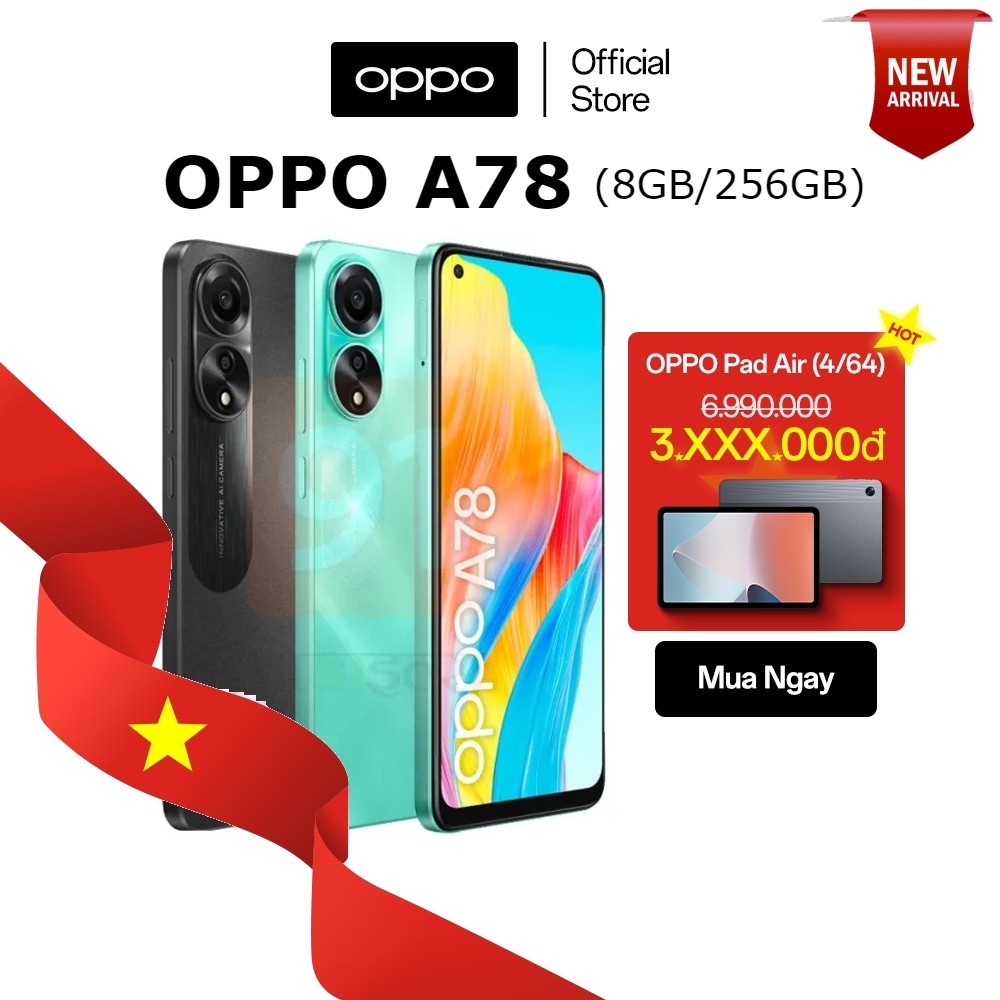 Điện thoại OPPO A78 - Hàng chính hãng | BigBuy360 - bigbuy360.vn