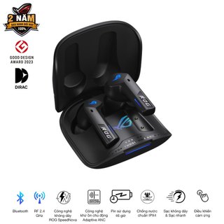 Tai nghe Asus ROG Cetra True Wireless SpeedNova - Hàng Chính Hãng
