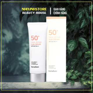[NEW 2023] Kem Chống Nắng Karadium Snail Repair Sun Cream SPF 50+ PA+++