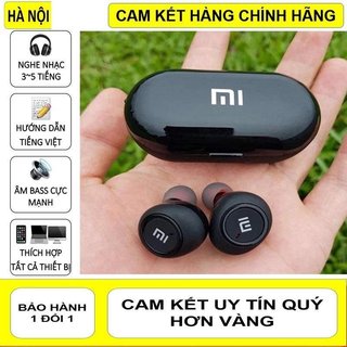 Tai Nghe Bluetooth Remi 2 Bluetooth  5.0 Cảm Ứng Cực Nhạy Tăng Chỉnh Âm Lượng Âm Thanh Bass Hay Tự Động Kết Nối