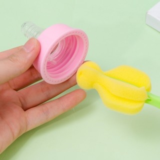 Cọ Núm Ti Bình Sữa Đầu Cọ Bọt Biển