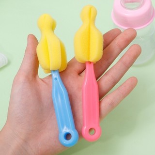 Cọ Núm Ti Bình Sữa Đầu Cọ Bọt Biển